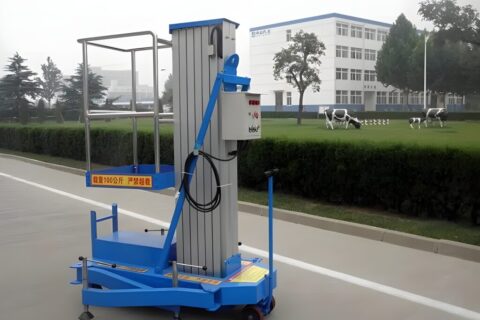 GTW型单柱式升降机GTWY型单柱铝合金升降机