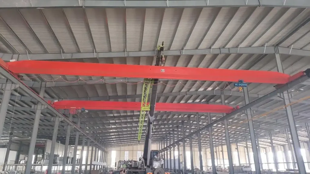 LDA型电动单梁桥式起重机产品图